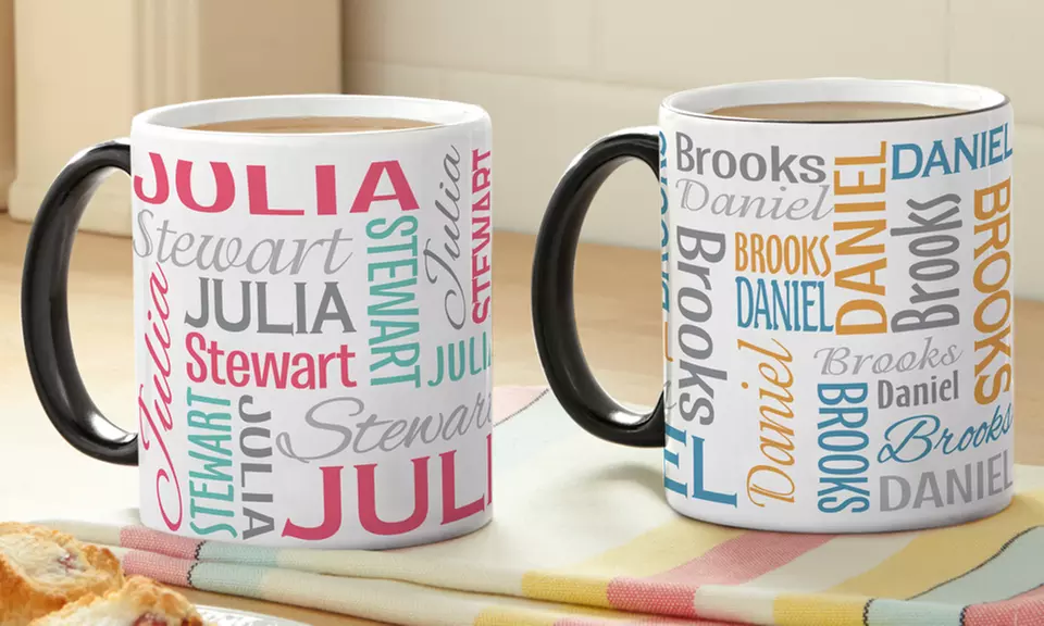 One, Two or Three 11 oz Mugs from Personal Creations (Up to 71% Off) - Primary Image