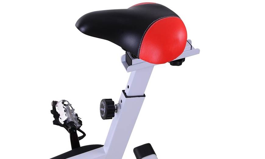 Image 6: HomCom Exercise Bike