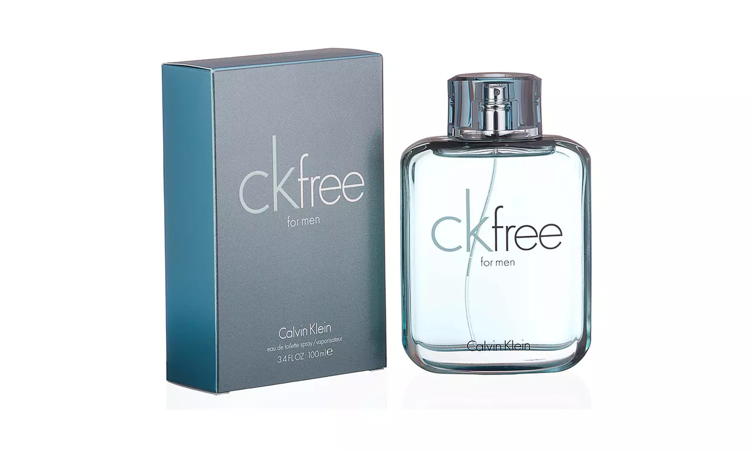 Ck Free for men by Calvin Klein Eau De Toilette spray 3.4 Oz (no cap/tester)
