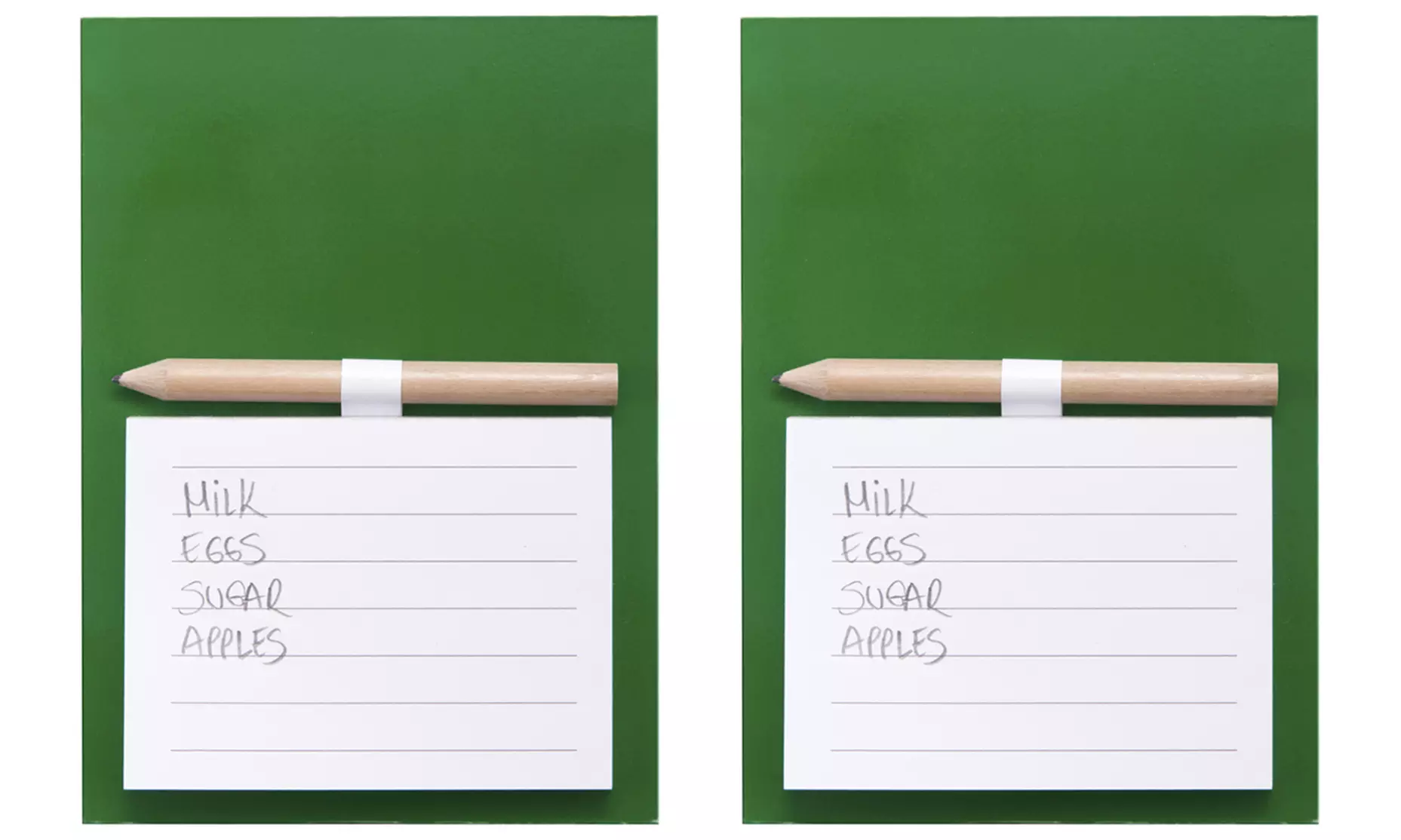 Bloc-notes avec aimant et crayon pour réfrigérateur - Image 4
