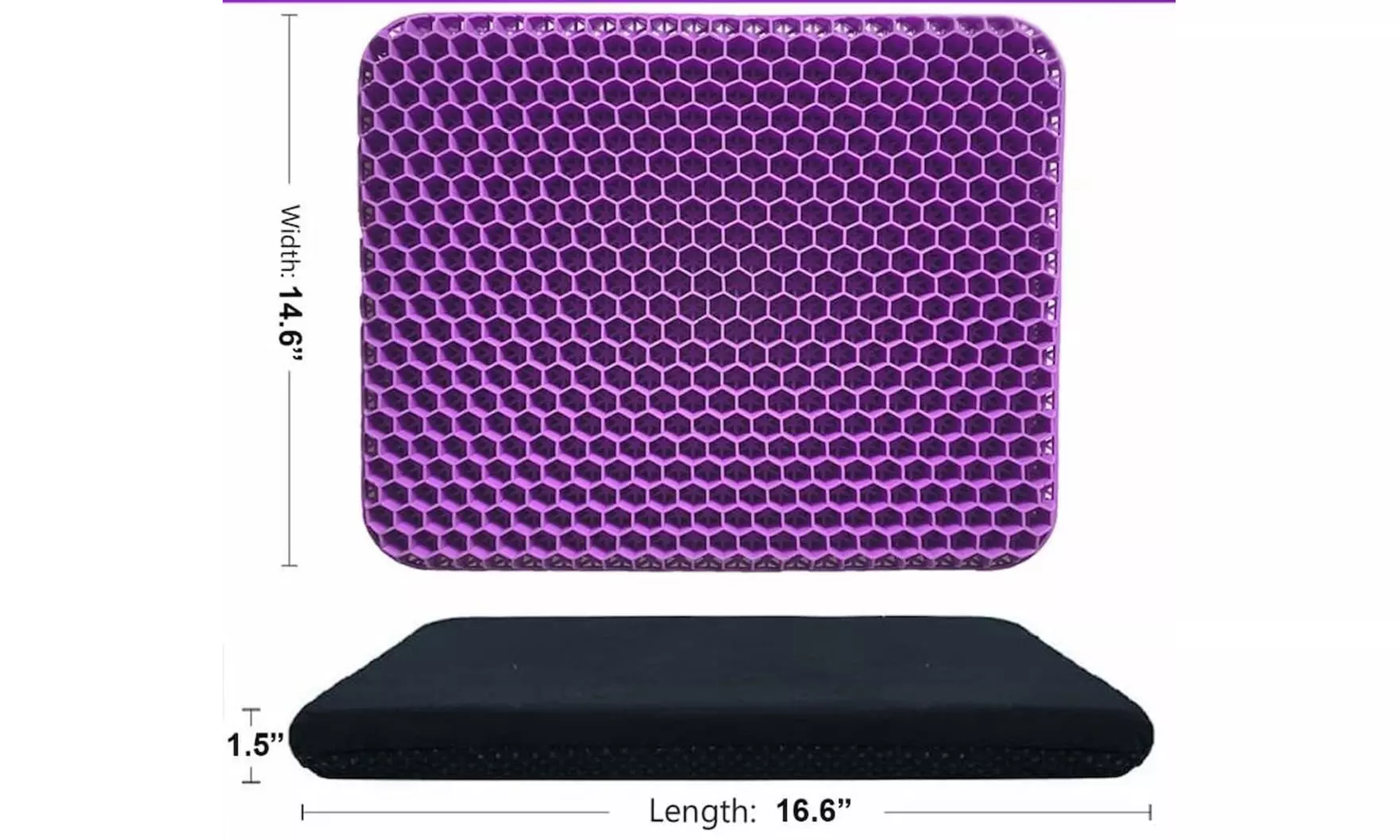 Coussin de siège en gel Herzberg