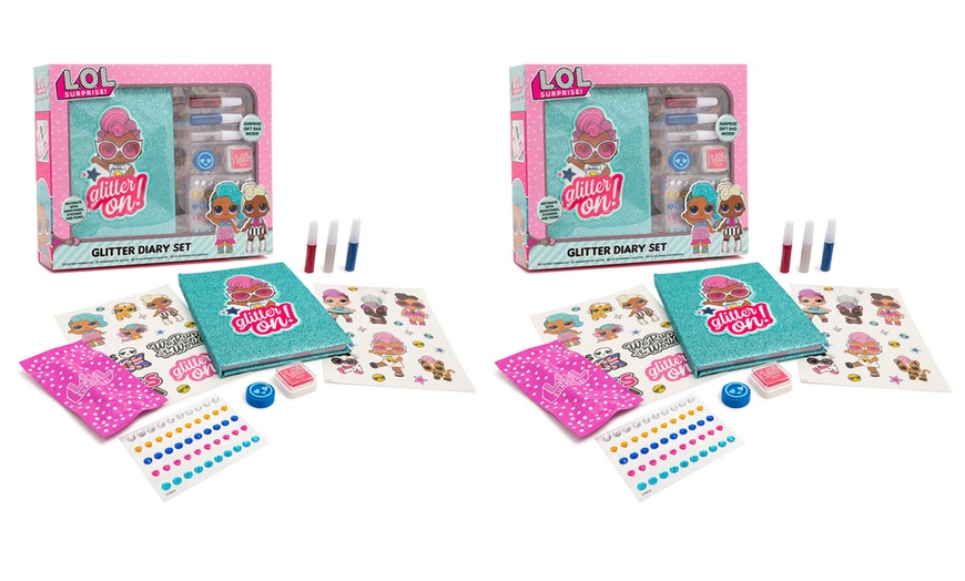 Image 4: LOL Surprise Glitter Diary Set