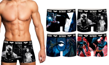 Pack de 4 boxers Batman de la marque Freegun pour homme