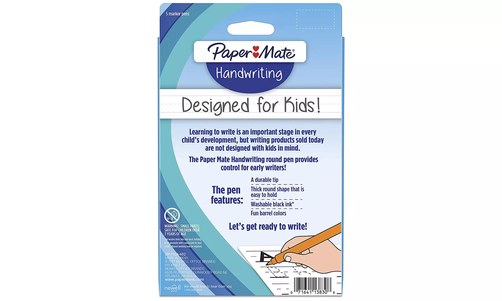 Paper Mate Five Handwriting Pens - Second Medium