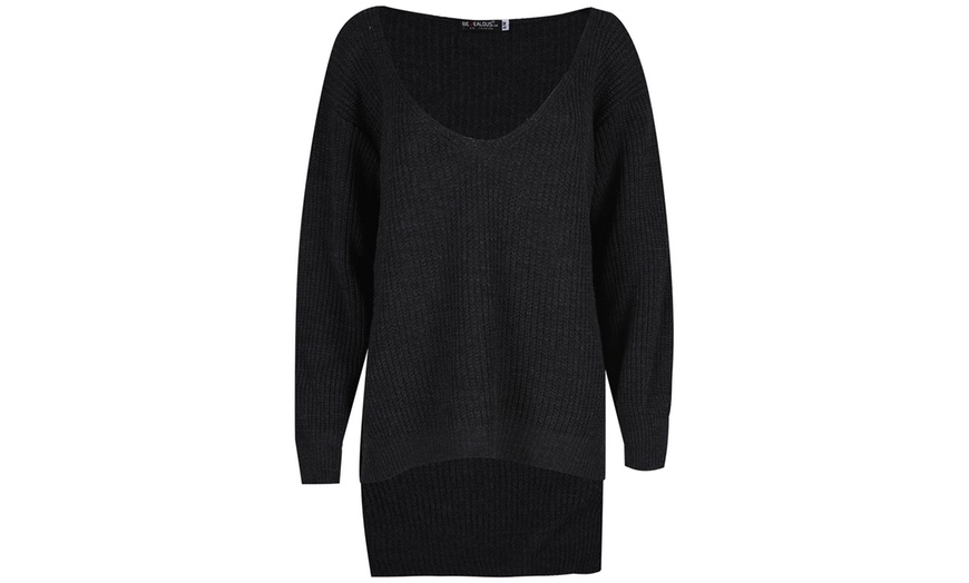 Image 4: Women's Chunky Oversized Jumper