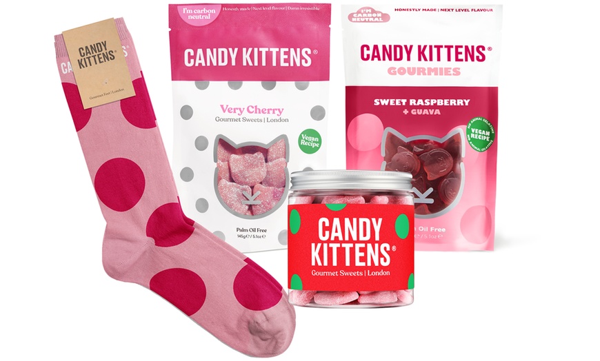 Image 1: Candy Kittens Gift Jar Bundle