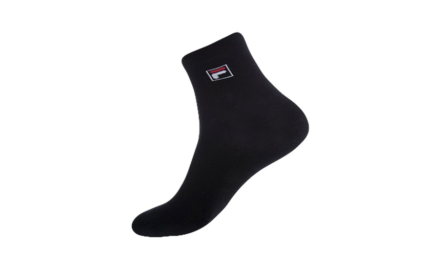 Image 3: Lot de 12 paires de chaussettes courtes Fila