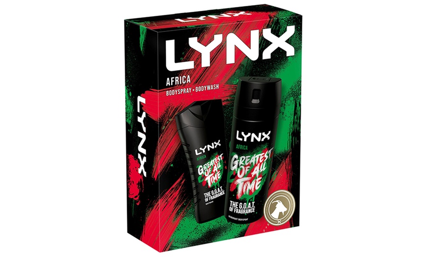 Image 9: Lynx Africa Greatest of All Time Body Wash and Body Spray Gift Set 