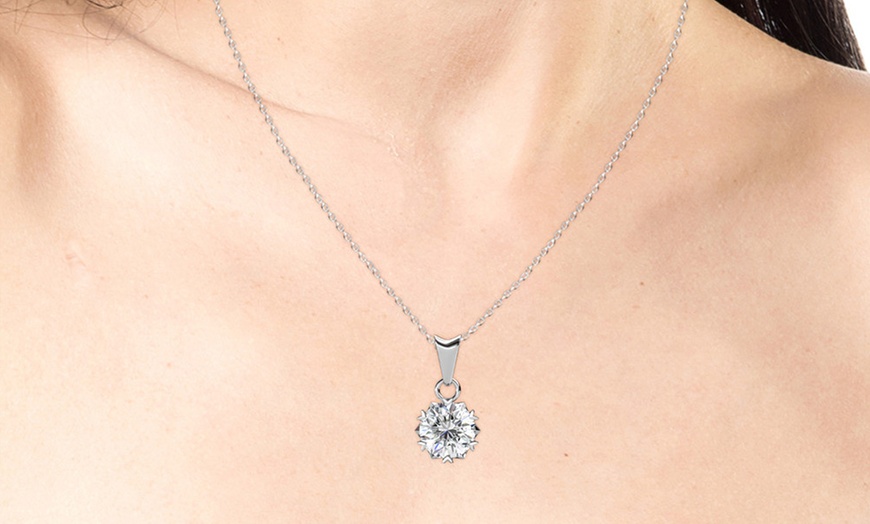 Image 2: Diamanten hart ketting