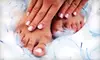 $30 for 90-Minute Spa Mani-Pedi at Sheared Hair Studio in St. Charles ($65 Value)