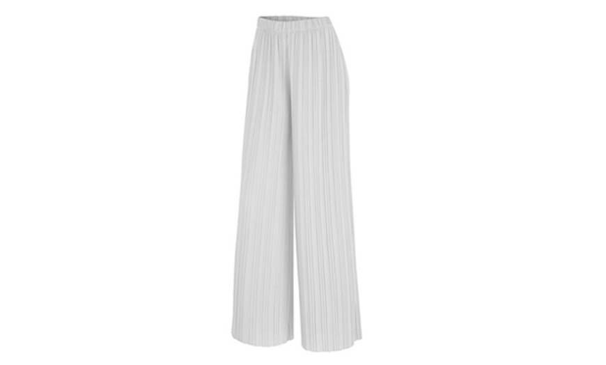 Image 3: Women's Pleated Trousers