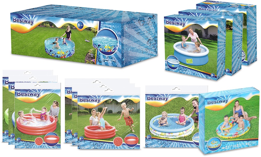 Image 2: Bestway Kids Mini Pools