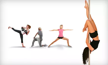 $35 for Five Women's Pole-Dancing, Kickboxing, Chair-Dancing, or Zumba Classes at Knockout Bodies ($75 Value) - Primary Image