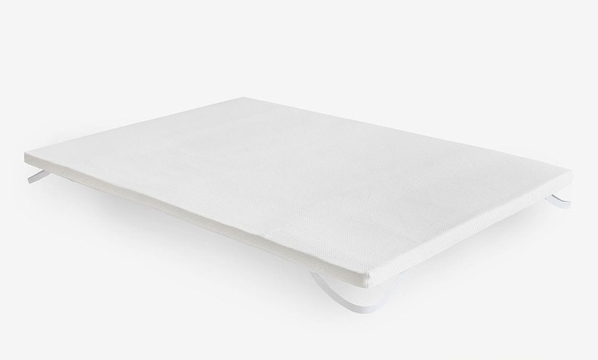 Image 1: Surmatelas viscoélastique Pikolin Home aloé vera, épaisseur de 5 cm