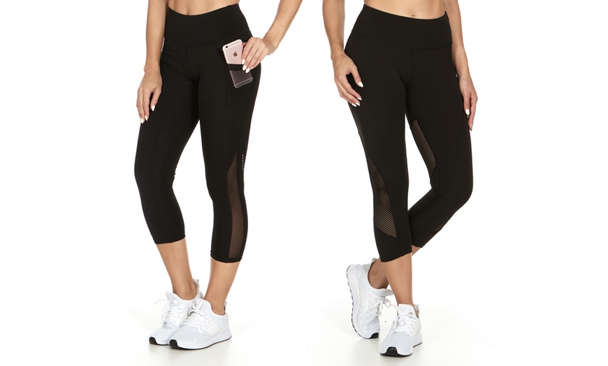Image 14: TRAQ65 By RAG Women's Active Leggings, Capri's and Shorts (2-Pack)