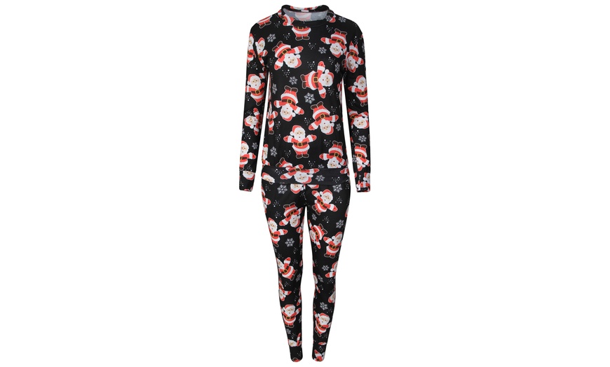 Image 3: Women's Christmas Loungewear Set