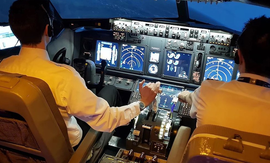 Image 1: Boeing 737 Simulator Experience