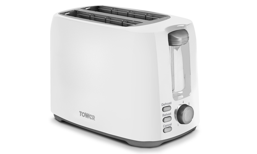 Image 29: Tower Toaster and Kettle Set