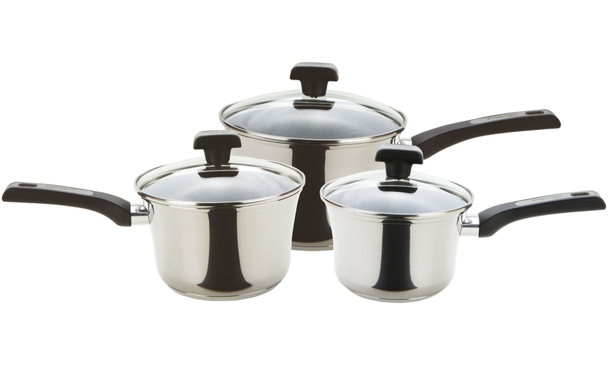 Image 4: Prestige Dura Steel Cookware Set