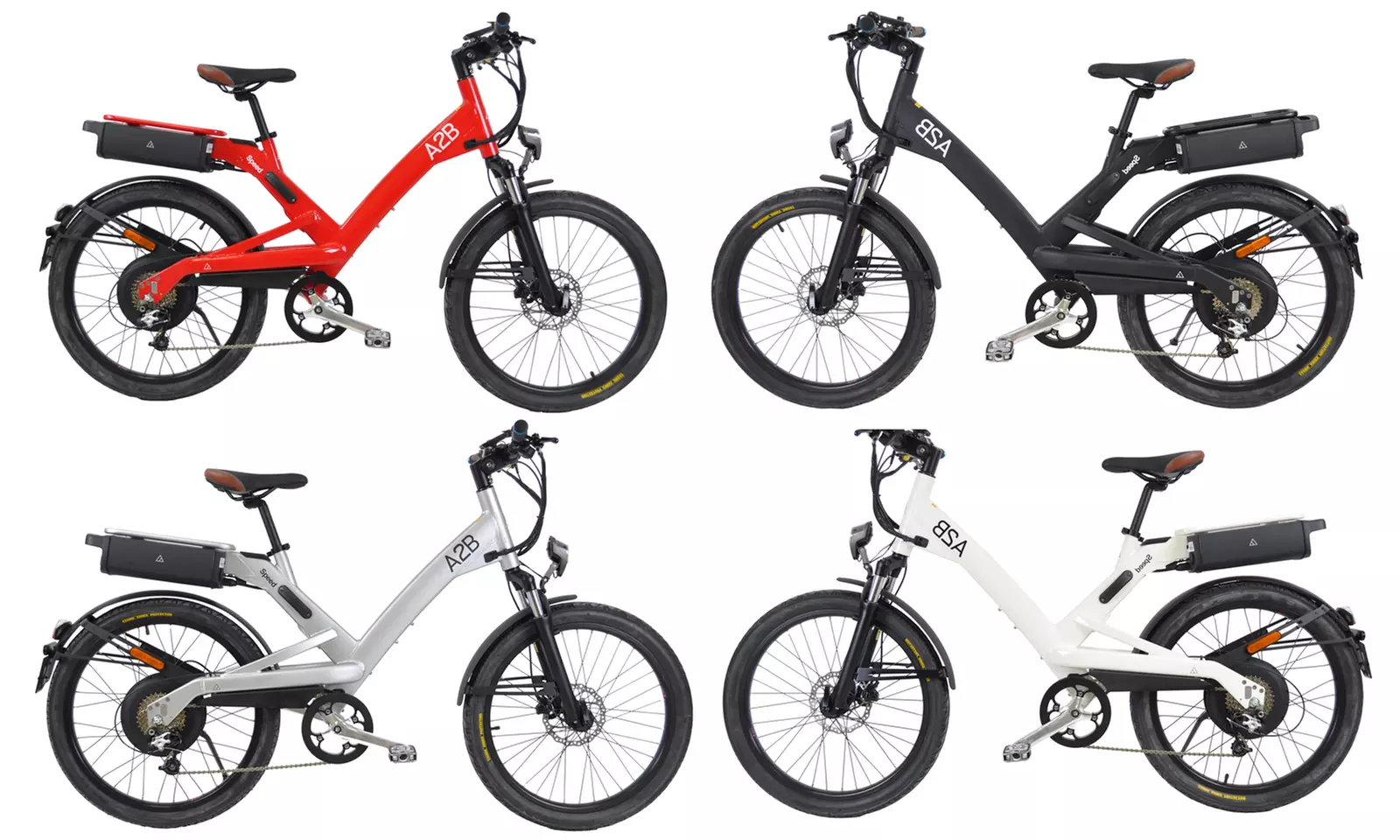 E-Bike A2B Speed mit leisem Heckmotor und große 17 Ah Lithium-Ionen-Batterie in der Farbe nach Wahl inkl. Versand - Primary Image