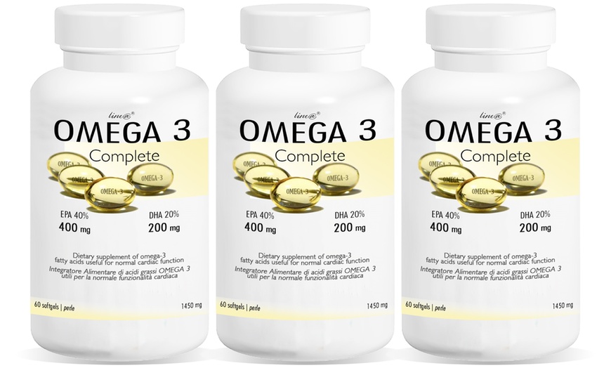 Image 5: Omega 3 alta concentrazione 400 mg EPA e 200 mg DHA per perla Line@