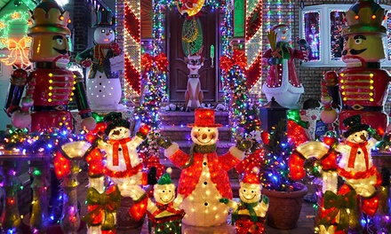 4-Hour Dyker Heights Christmas Lights Tour with Round-Trip Bus from Manhattan for 1 Child (ages 3-11) - Tour America