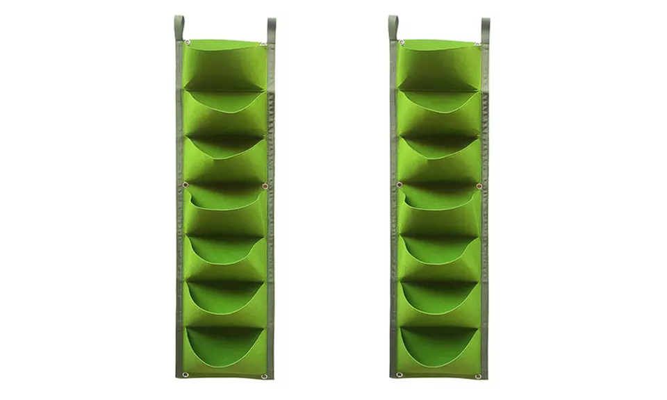 Lot de 2 sacs de plantation suspendus