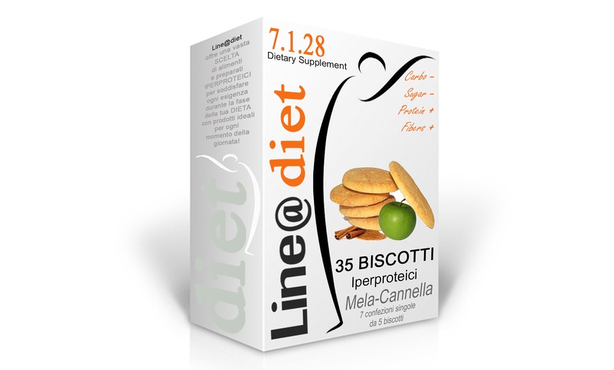 Image 33: 1, 2 o 4 confezioni di biscotti proteici Lineadiet