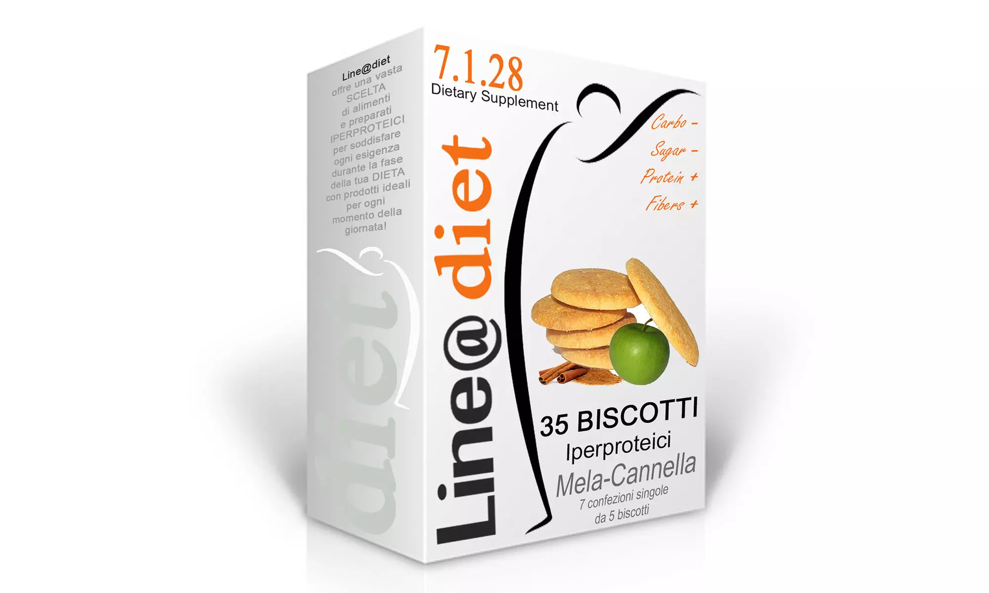1, 2 o 4 confezioni di biscotti proteici Lineadiet