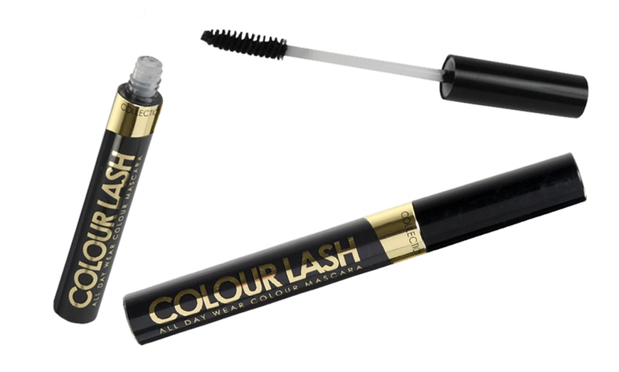 Image 2: Foundation + Colour Lash Mascara