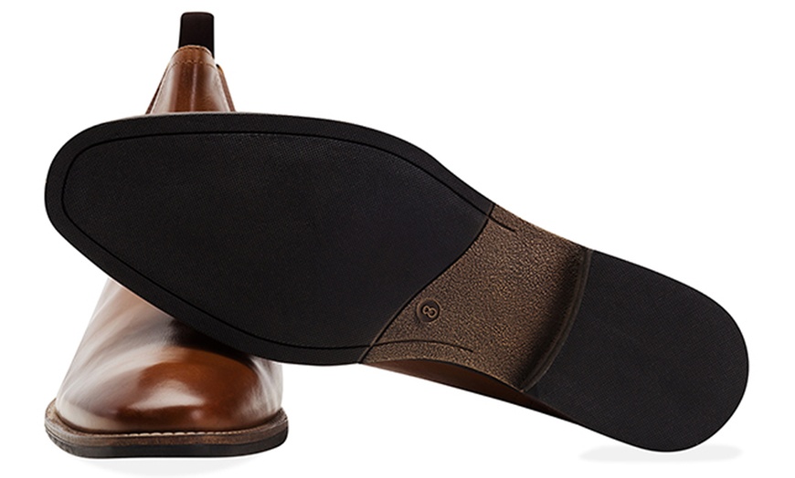 Image 8: Men's Square Toe Chelsea Boot