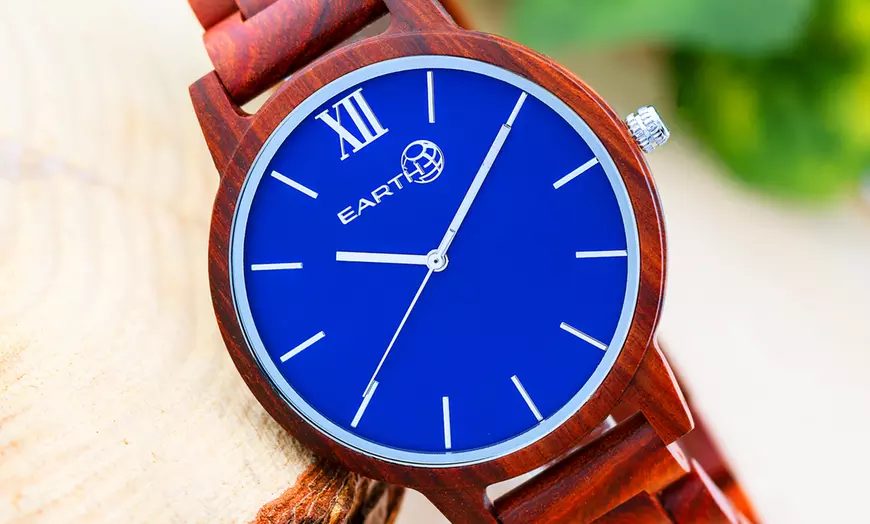 Image 8:  Montre en bois Earth Wood 