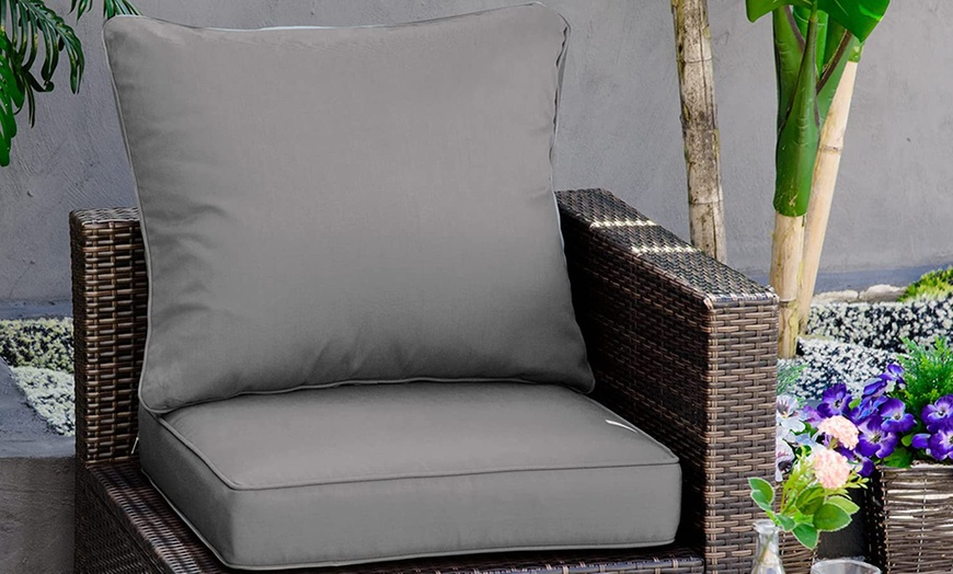 Image 59: Outsunny Outdoor Chair Cushions