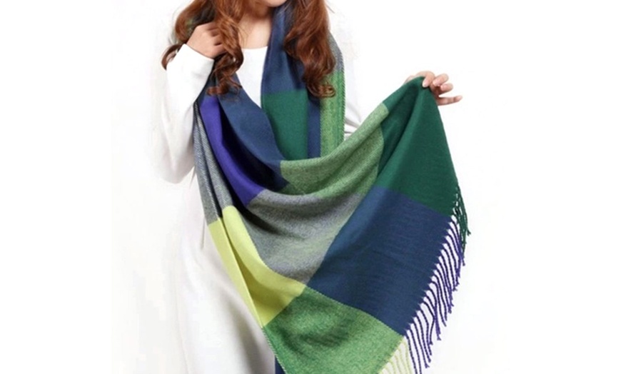 Image 11: Women's Oversized Pashmina Scarf