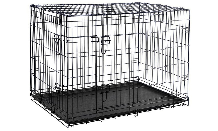 Image 2: Metal Pet Cage