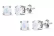 One, Two or Three Pairs of Philip Jones Opal Earrings with Crystals from Swarovski® - Second Medium