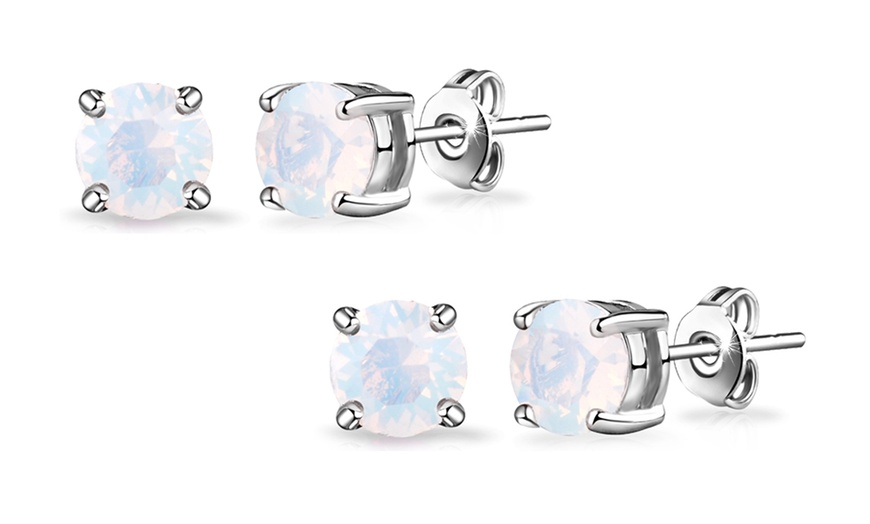 Image 5: Philip Jones Earrings with Crystals from Swarovski®