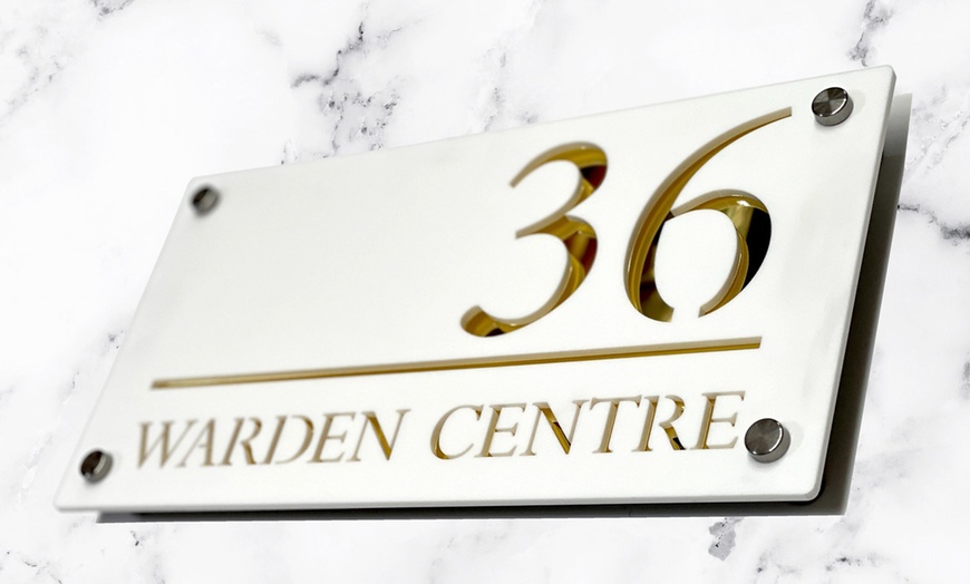 Image 8: Transform Your Space with Deluxe Laser Cut Premium House Signs