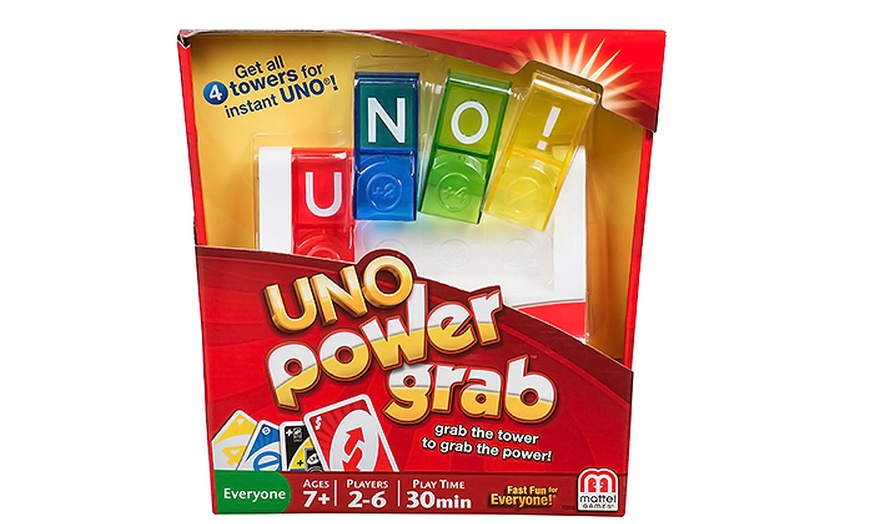 Image 1: Uno Power Grab Game