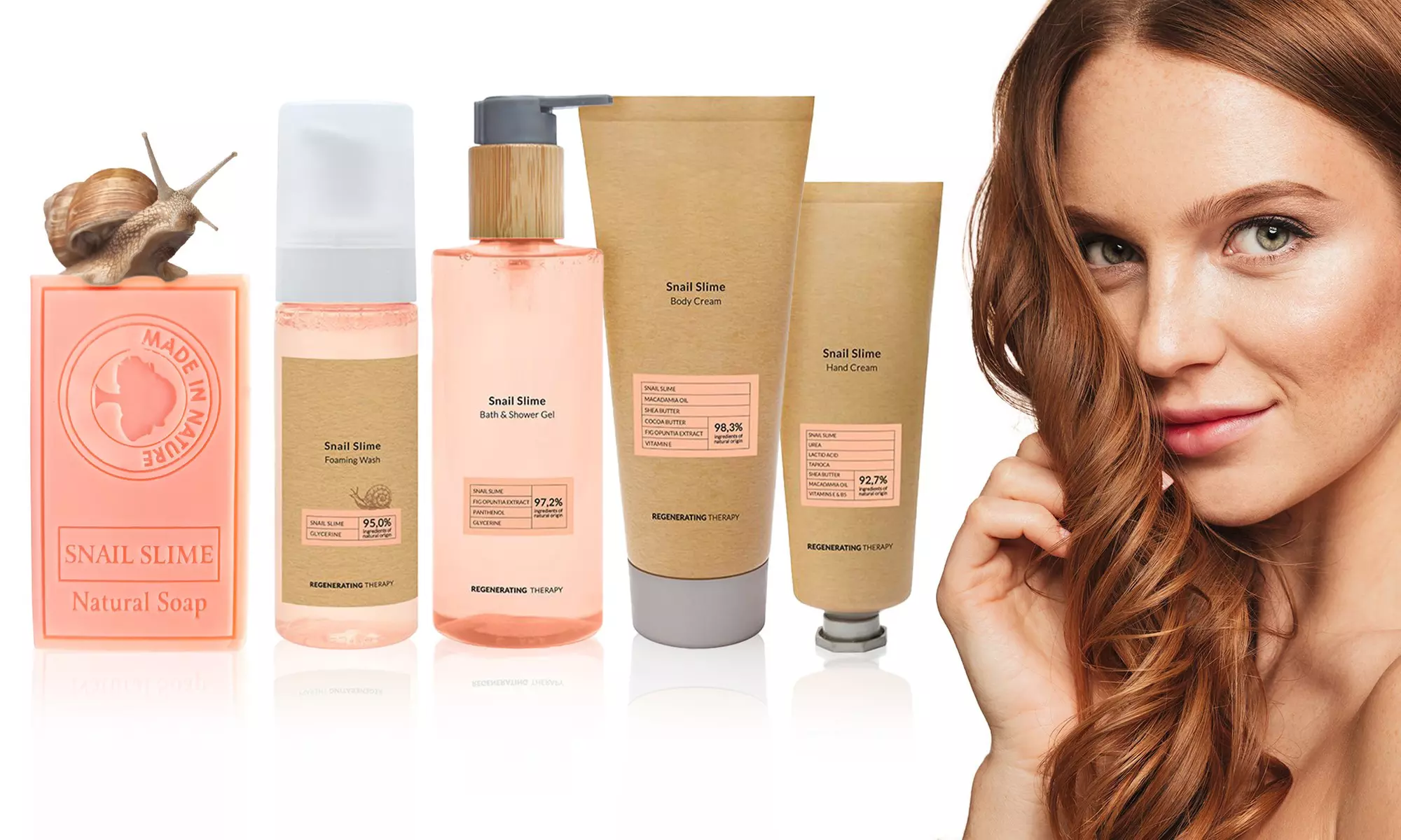 Coffret soin du corps à base de bave d’escargot - Primary Image