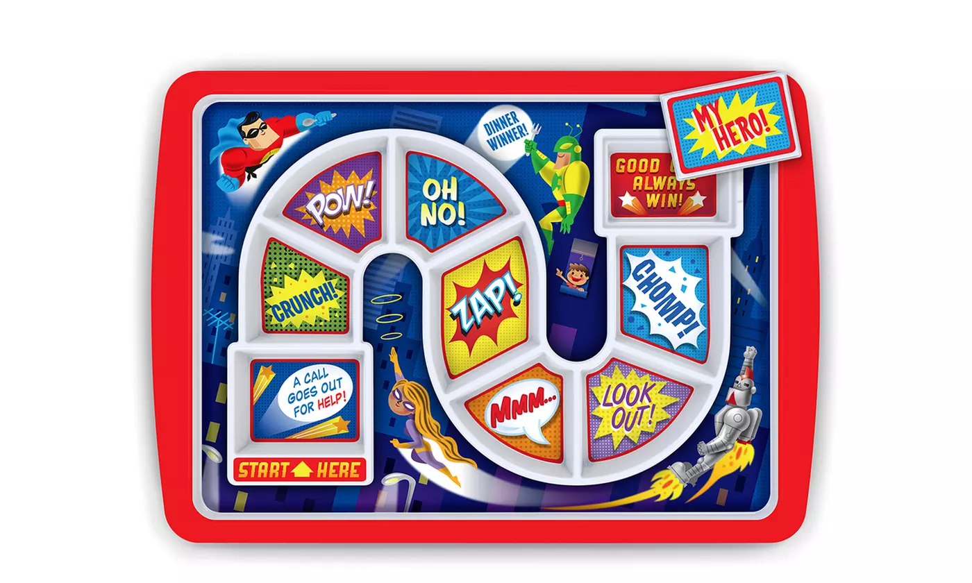 Dinner Winner Kid's Boardgame Plates - Second Medium