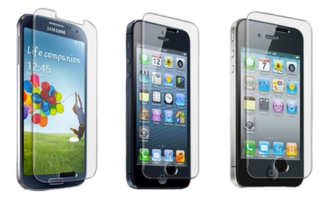 Bildschirmschutz aus gehärtetem Glas für Apple iPhone, Samsung, Huawei, Sony Xperia oder Nokia im Modell nach Wahl
