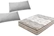 Colchón visco grafeno con 1 o 2 almohadas viscoelásticas y envío gratuito - Second Medium