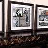 Image 6: Framed Banksy Canvas Print