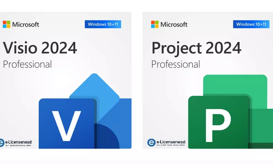 Image 1: Microsoft Project or Visio Professional 2024 (Up to 84% Off)