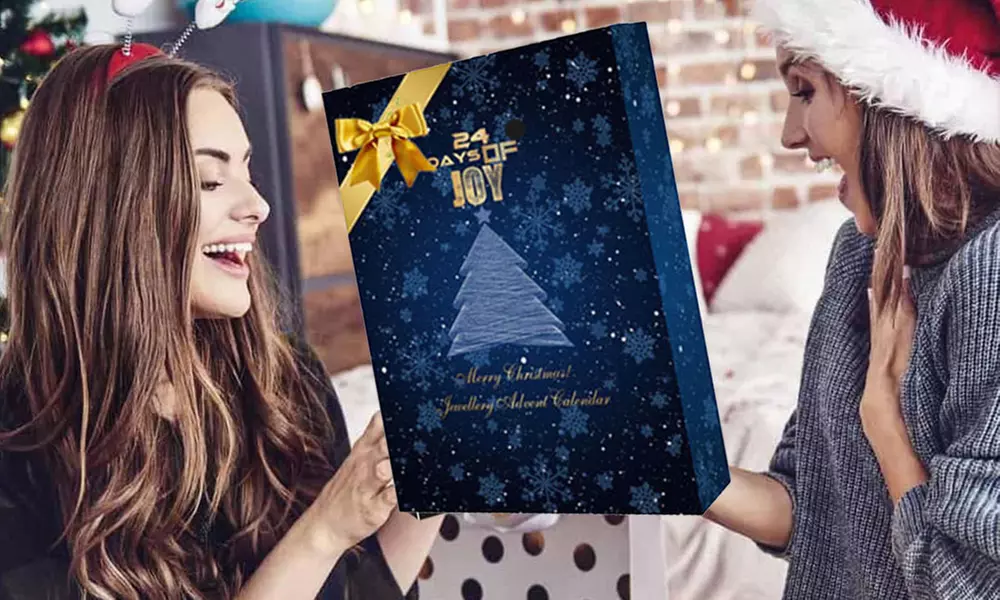 Sieraden adventskalender met 24 sieraden