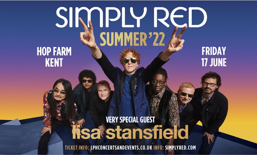 Image 1: Simply Red with Lisa Stansfield