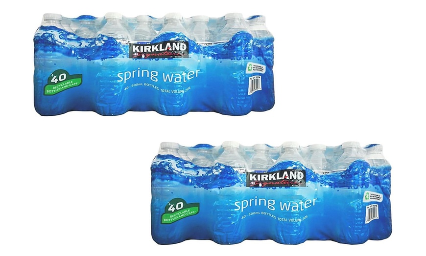 Image 5: Bulk Buy - Kirkland Spring Water 500ml x 40 or 80 Bottles