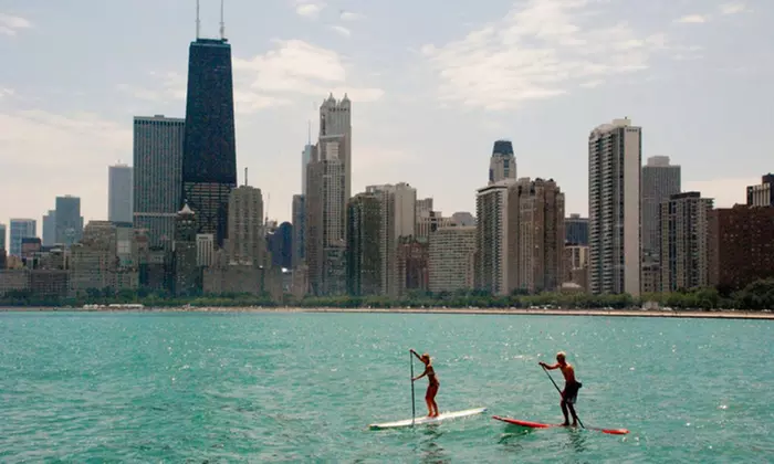 Two-Hour Standup-Paddleboard Rental for One or Two from Chicago SUP (Half Off) - Primary Image