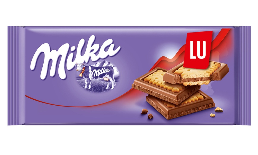 Image 2: 8 Milka Assorted Chocolates 100g